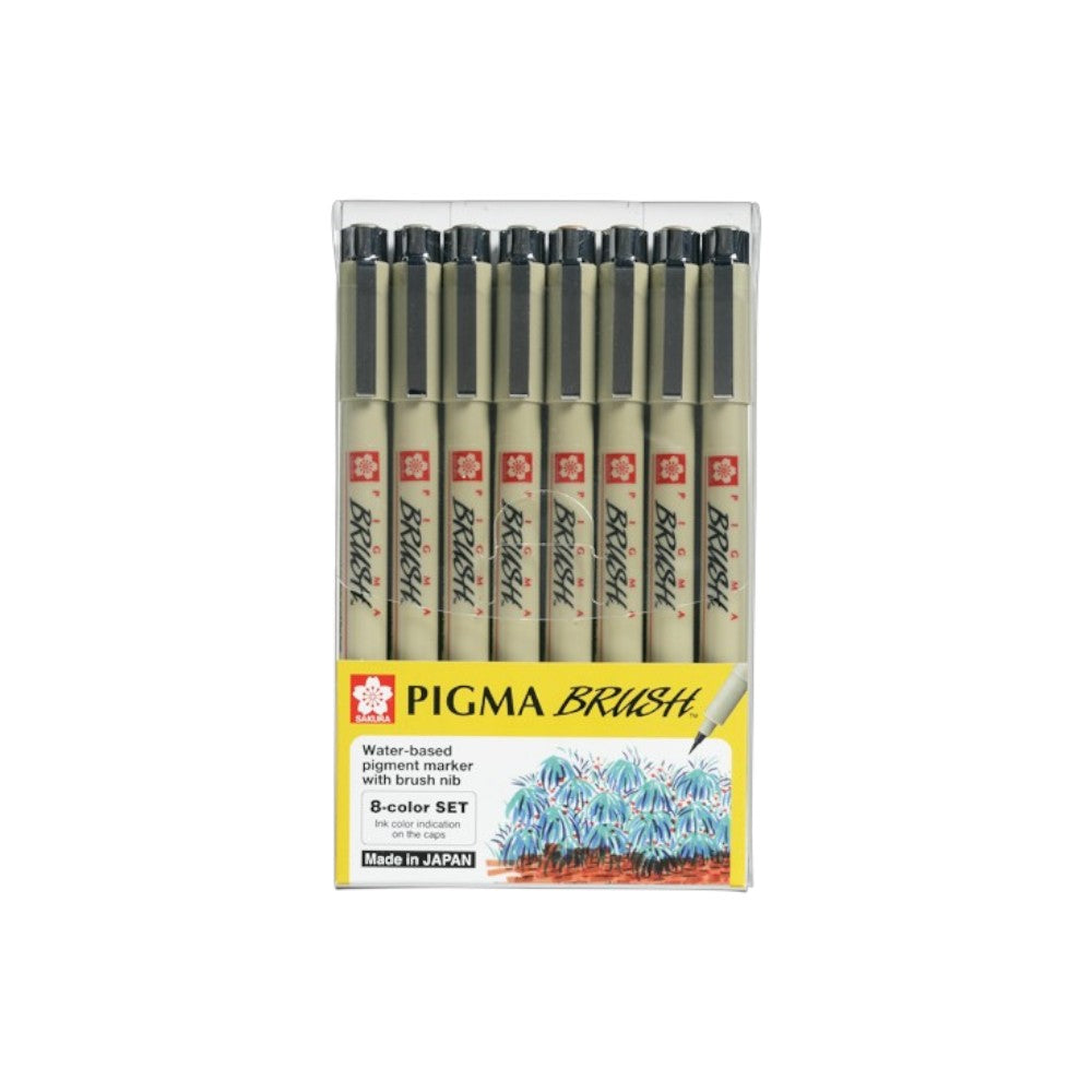 Sakura Pigma Micron Pen Set - Color Ink, Pack of 8 (Choose Nibs)